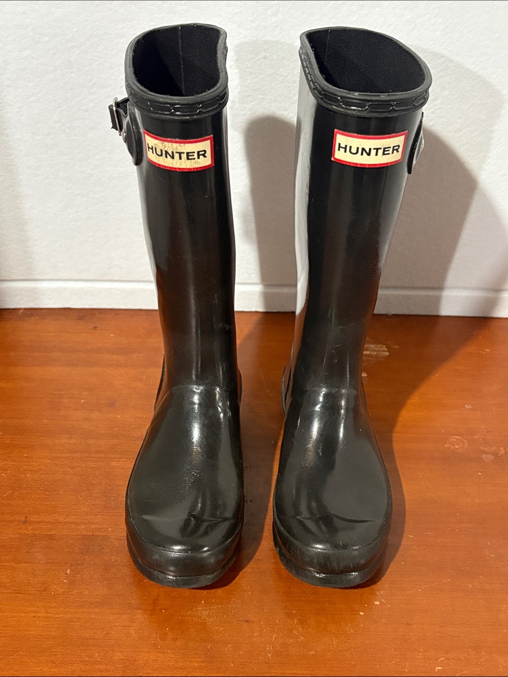 Hunter Youth Black Rain Boots